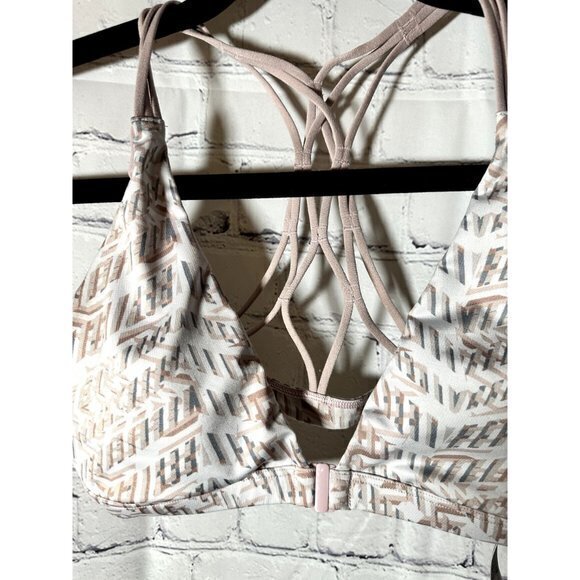 VICTORIA SPORT LADIES PADDED FRONT CLOSE SPORTS BRA (S) EUC G-159 - Picture 2 of 5